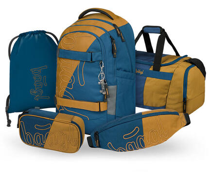 Skate Max Duo Set: Rucksack, Federmäppchen, Turnbeutel, Sporttasche, Bauchtasche