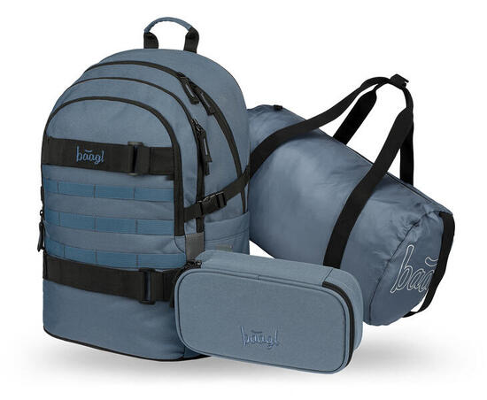 Skate Sunset Rucksack-Set 3tlg: Rucksack, Federmäppchen, Turnbeutel