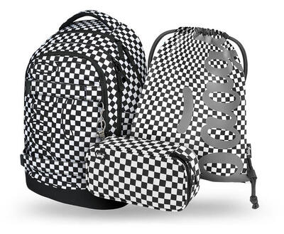 Skate max Sweet Rucksack-Set 3tlg: Rucksack, Federmäppchen, Sportbeutel
