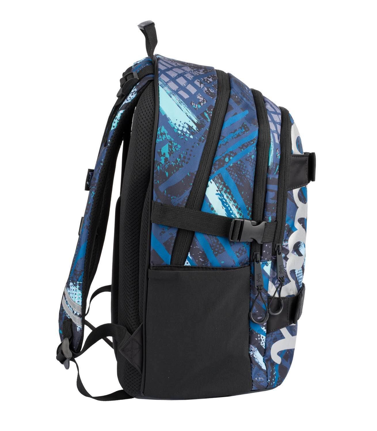 Skate Structures Rucksack-Set 3tlg: Rucksack, Federmäppchen, Turnbeutel 5/7