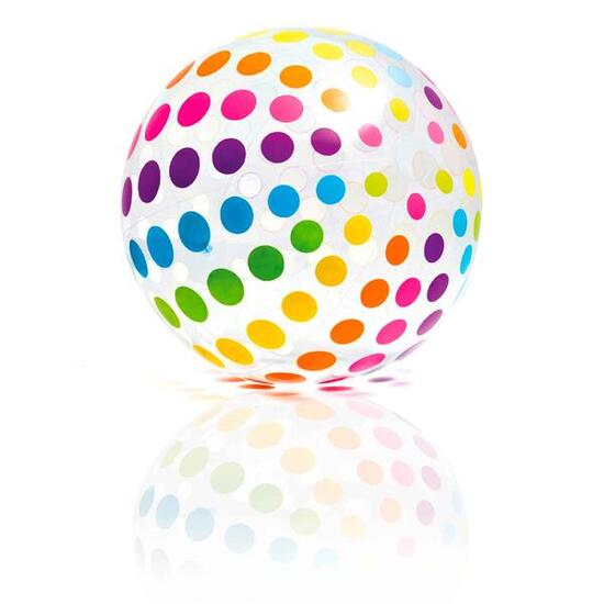 Pallone da pallanuoto Intex Jumbo Striped