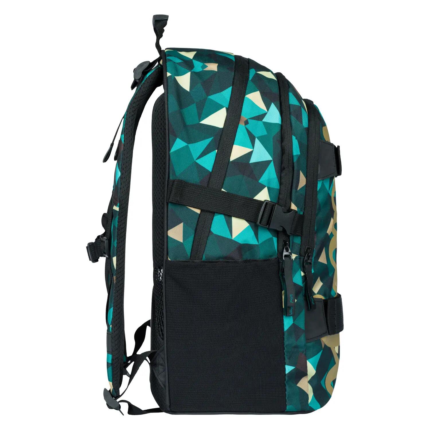 Skate Polygon Rucksack-Set 3tlg: Rucksack, Federmäppchen, Turnbeutel 3/7