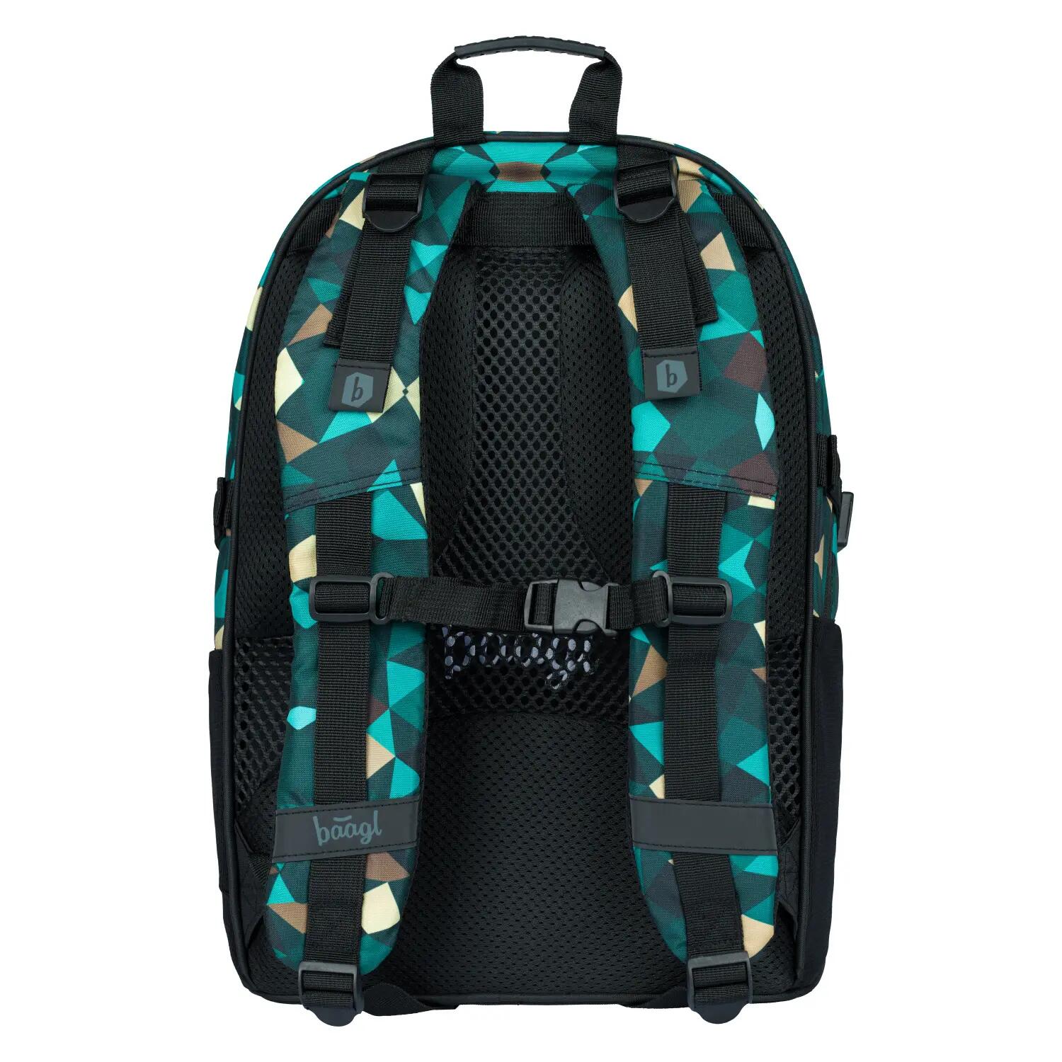 Skate Polygon Rucksack-Set 3tlg: Rucksack, Federmäppchen, Turnbeutel 4/7