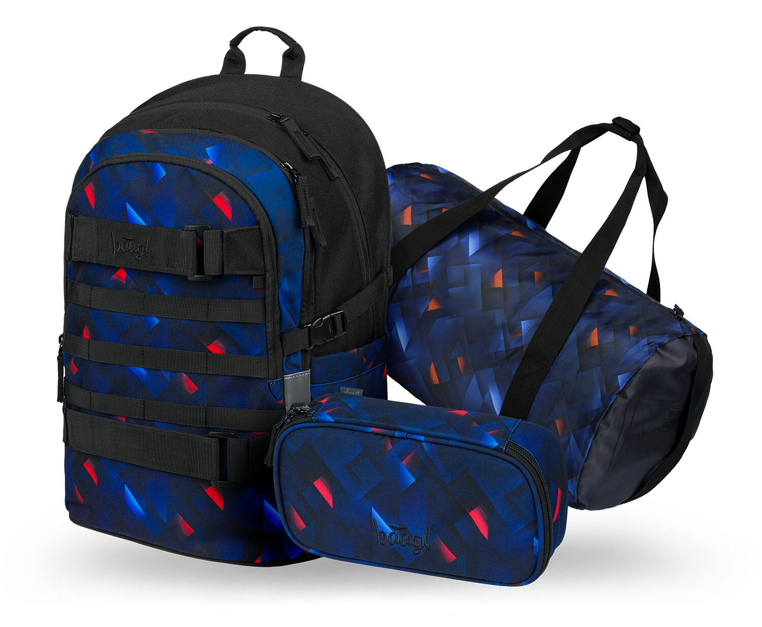 BAAGL Školní set Skate Indigo