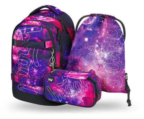 Skate max Sweet Rucksack-Set 3tlg: Rucksack, Federmäppchen, Sportbeutel