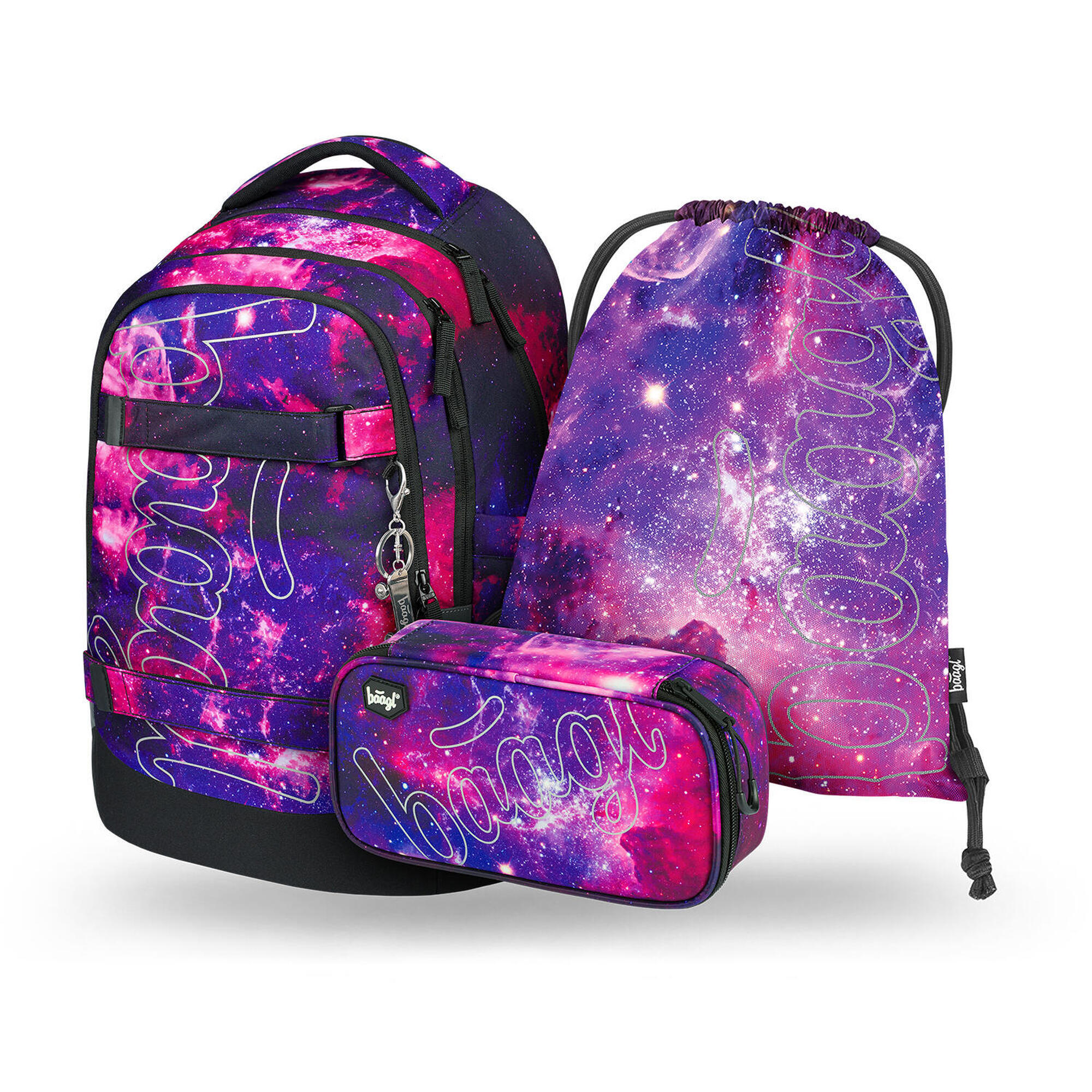 BAAGL Školní set Skate Max Galaxy