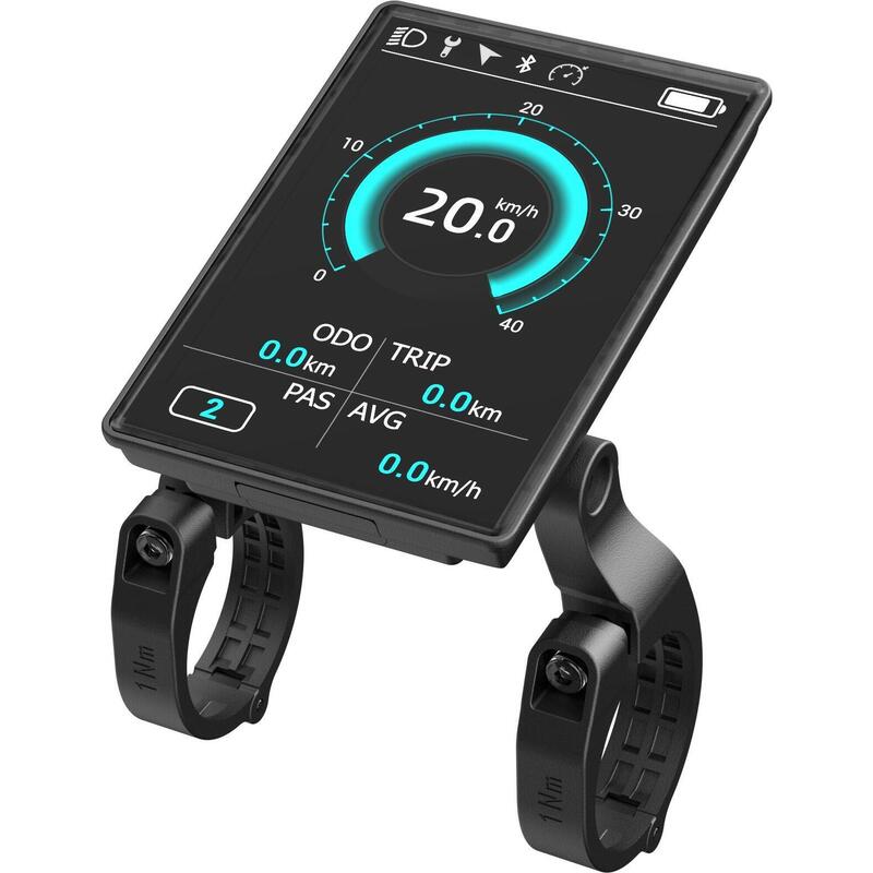 Bicicletă electrică ADO Air30Ultra,Transmisie prin Curea,Motor Bafang, GPS, APP