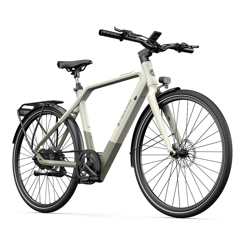 ADO Bici elettrica ADO Air30Pro,Trasmissione a Cinghia, Motore Bafang, LCD, GPS, APP