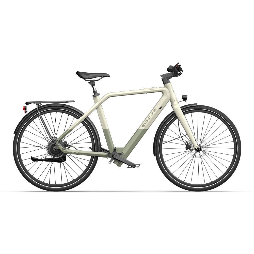 Ado - Ado Air30ultra Vélo Électrique,entraînement Par Courroie,moteur Bafang,gps,app - Vélo Ville - Vert - 28" - Decathlon