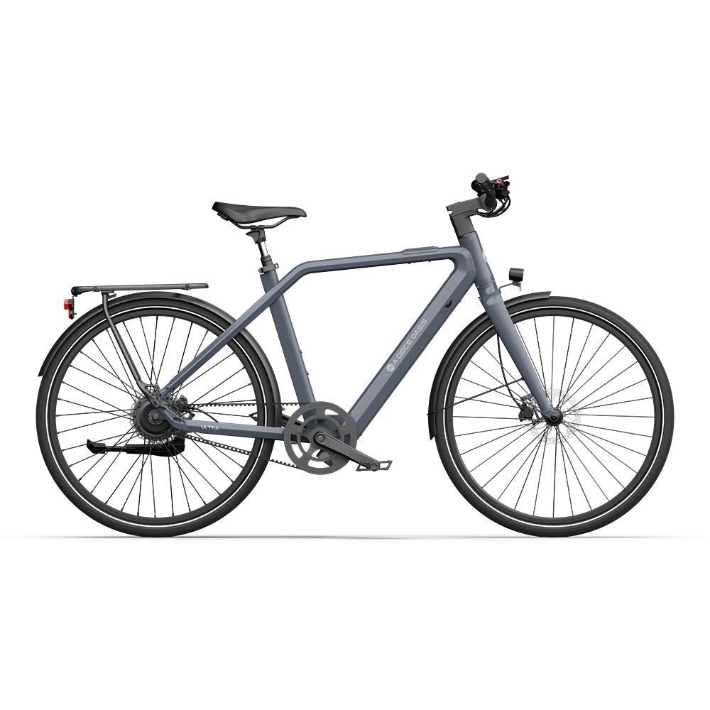 ADO Bici elettrica ADO Air30Ultra, Trasmissione a Cinghia, Motore Bafang, GPS, APP