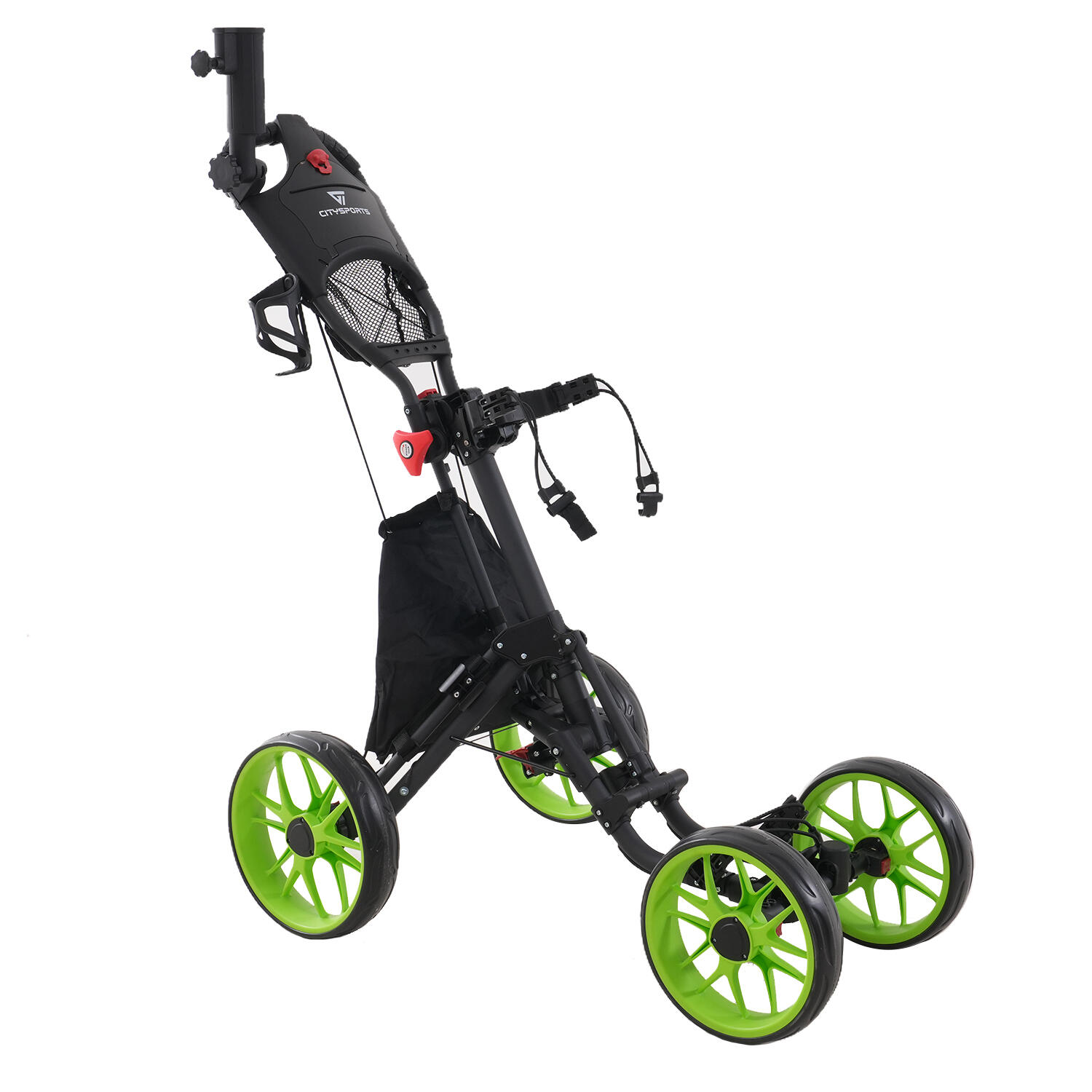 Golfový vozík se 4 kolečky BC2 skládací 2/7