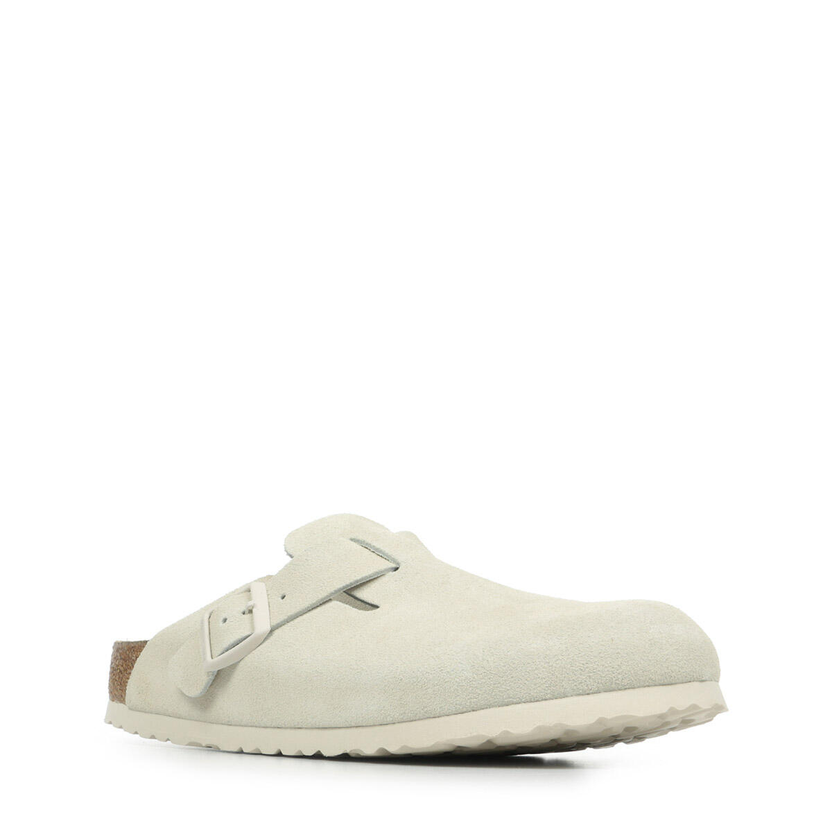 Schoenen  Boston Antique White Suede 3/4