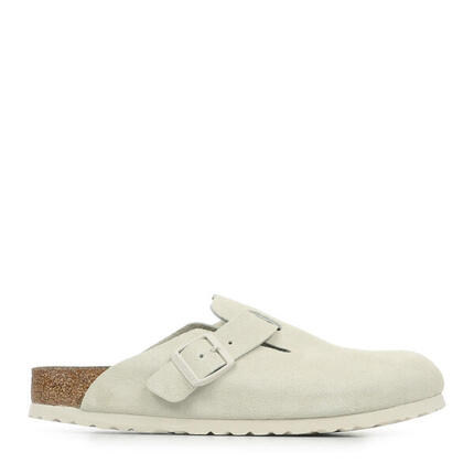 Schuhe Boston Antique White Suede