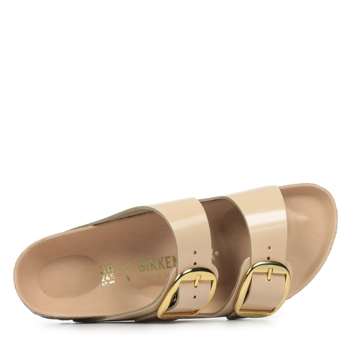 Ciabatta Donna A BIG BUCKLE Beige 2/6