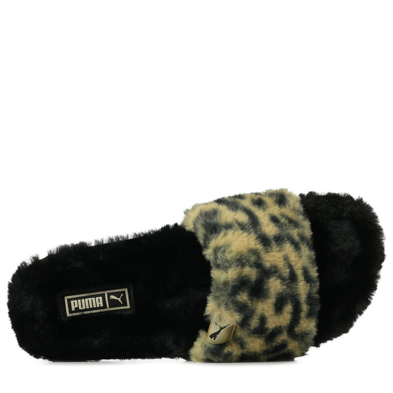 Claquettes Femme Leadcat Wns Fluff Safari PUMA Decathlon