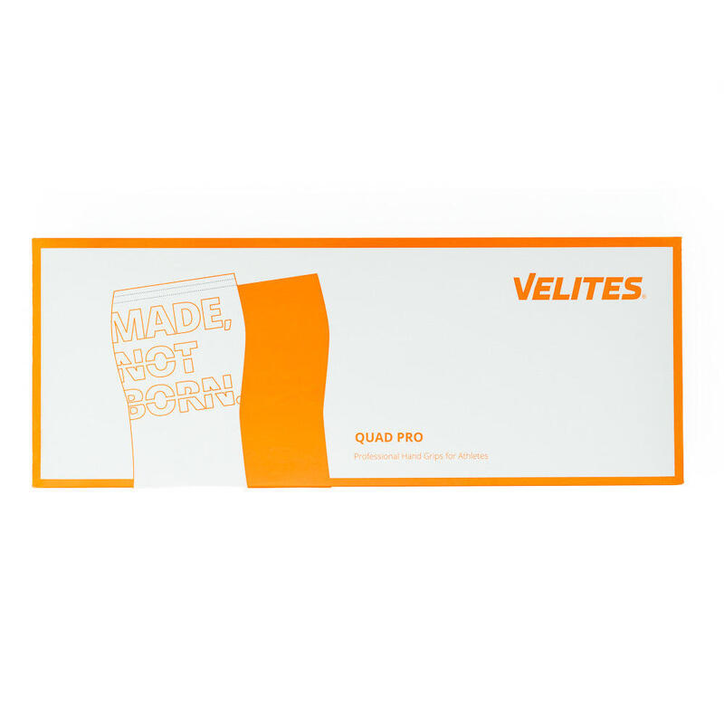 Poignées flexibles Velites Quad Pro Orange L