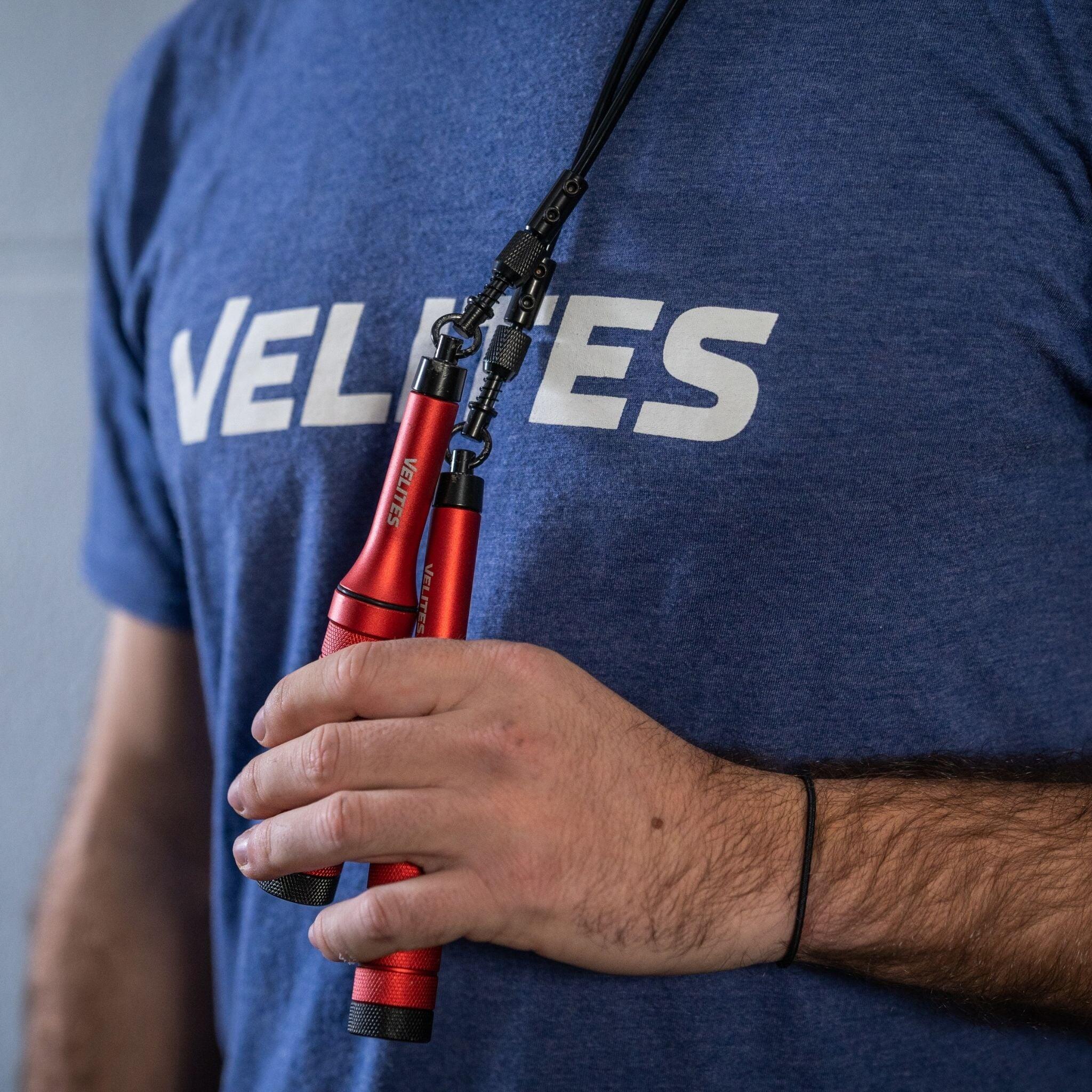 Corde à sauter pour cross training Velites Earth 2.0 Heavy Rouge 4/7