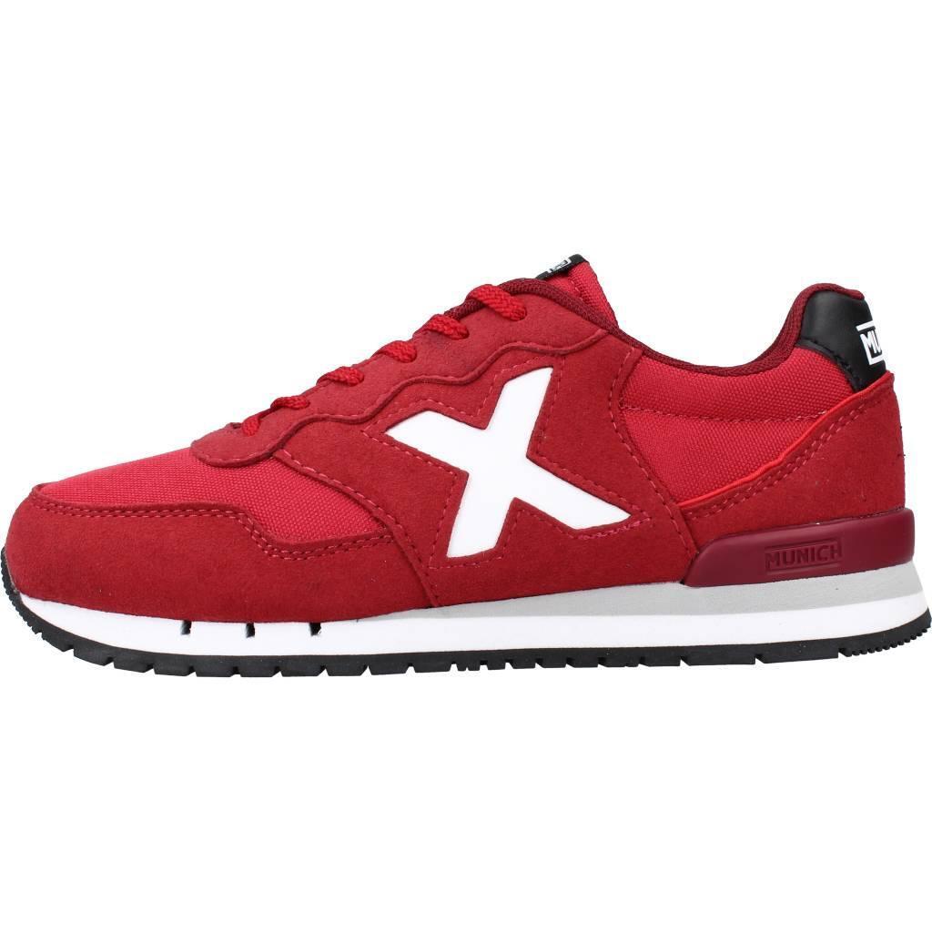 Baskets Munich Modèle Dash Kid 106 Couleur Rouge 2/5