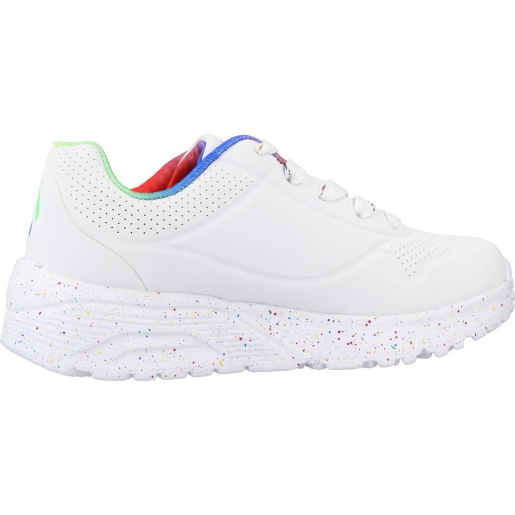 Baskets Skechers Uno Lite - Rainbow S, Blanc, Enfants 4/5