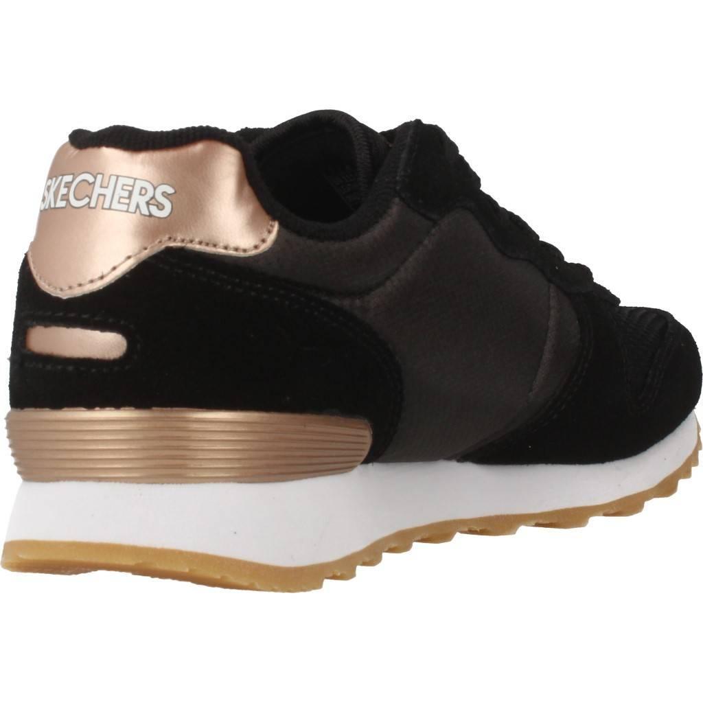 Baskets Skechers Modèle 85goldn Gurl Couleur Noir 3/7