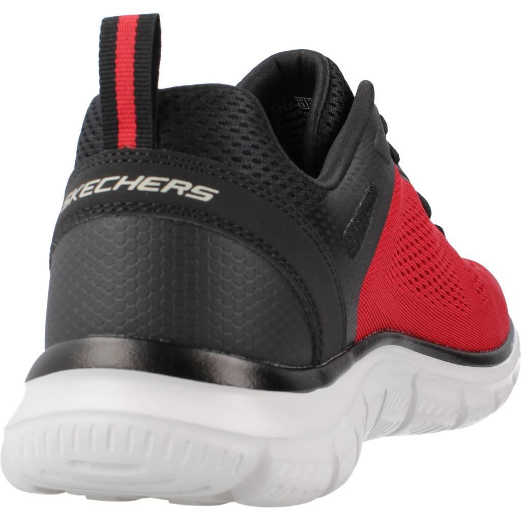 Baskets Skechers Modèle Track Couleur Rouge 3/5