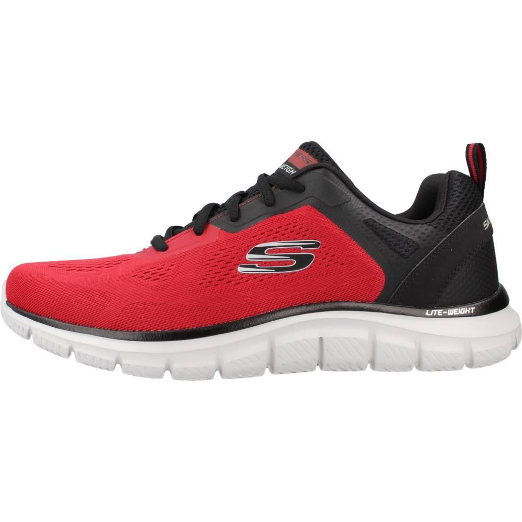 Baskets Skechers Modèle Track Couleur Rouge 2/5