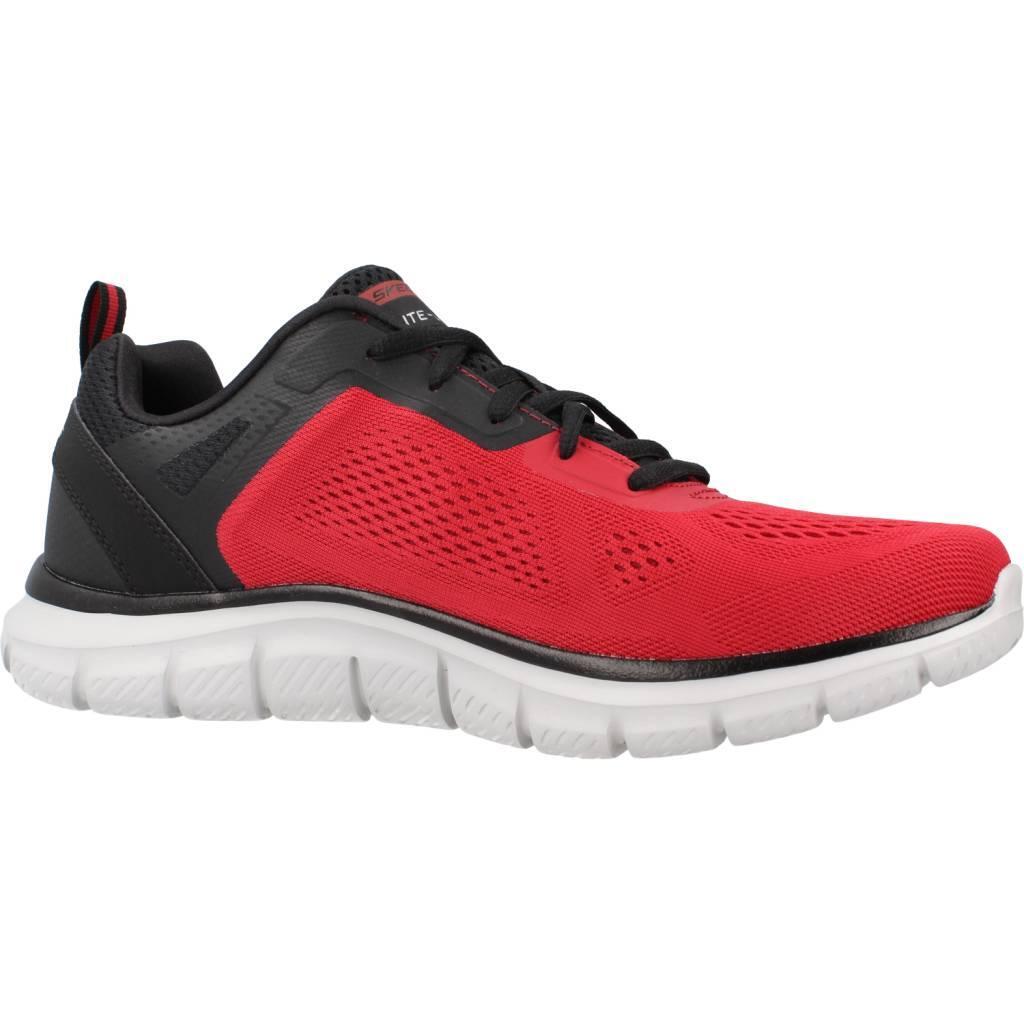 Baskets Skechers Modèle Track Couleur Rouge 5/5