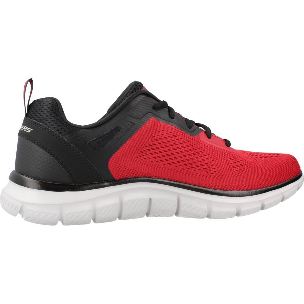 Baskets Skechers Modèle Track Couleur Rouge 4/5