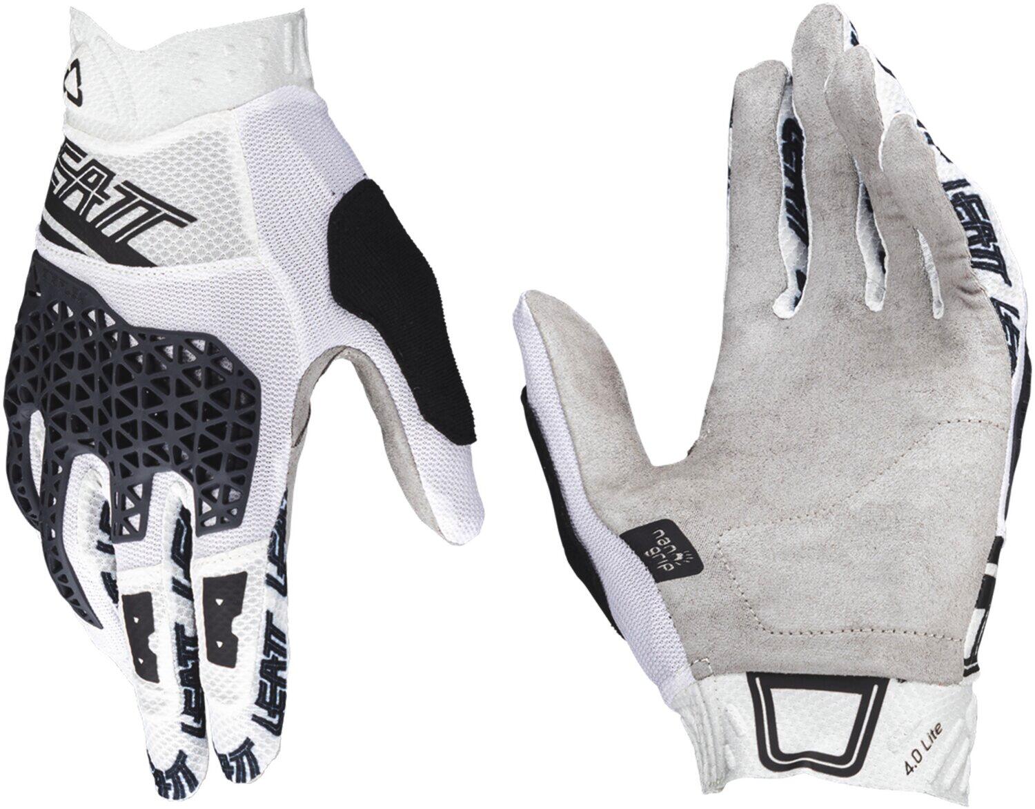 Gants VTT Lite 4.0 avec protection contre les chocs en Armourgel blanc homme 5/7
