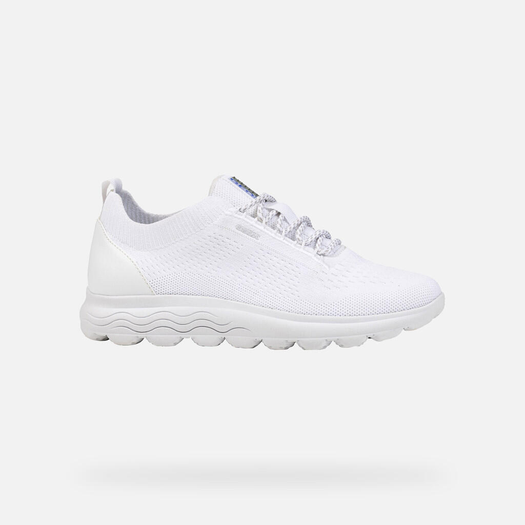 Baskets Femme Baskets Geox Blanc Blanc Geox 2/7