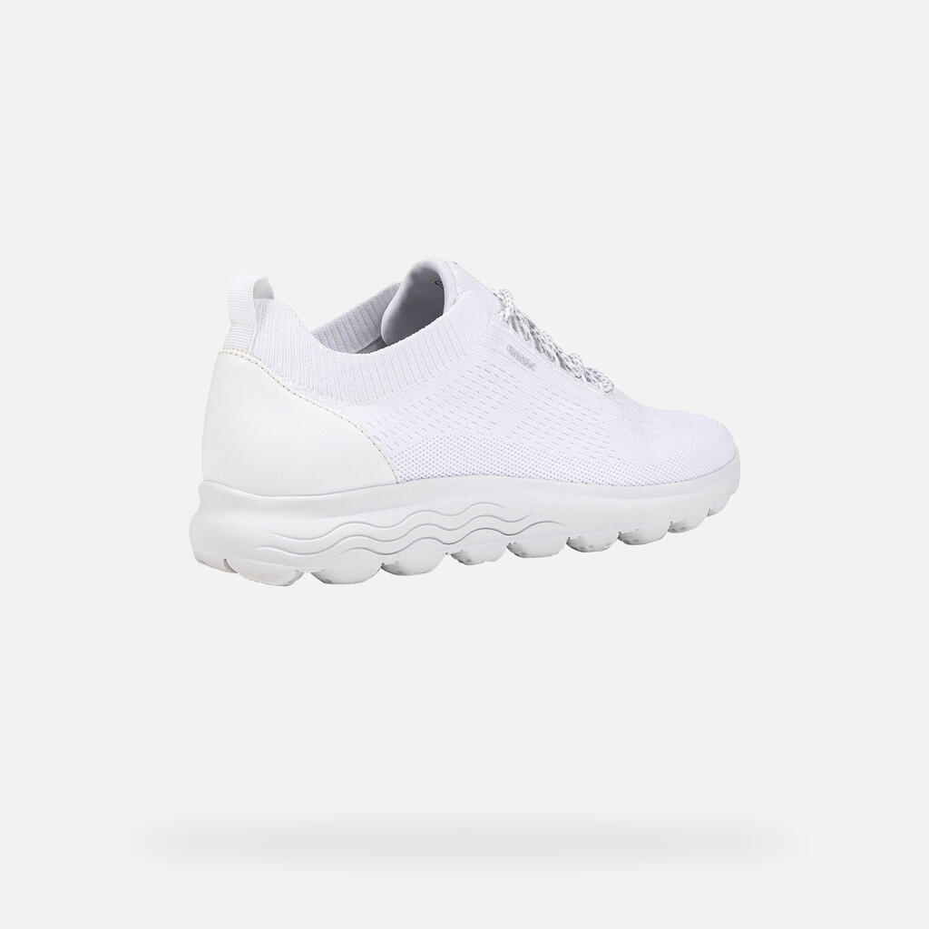Baskets Femme Baskets Geox Blanc Blanc Geox 5/7