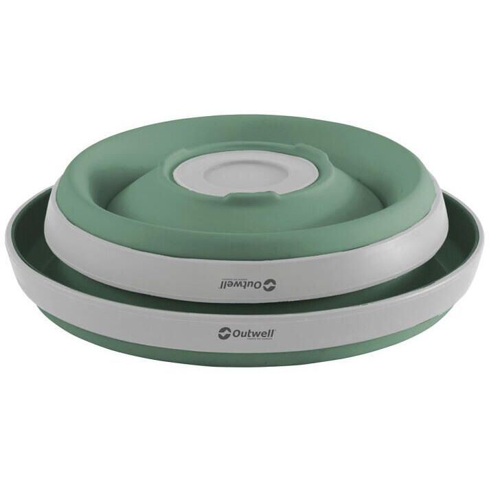 Miski turystyczne Outwell Collaps Bowl Set - shadow green 3/4