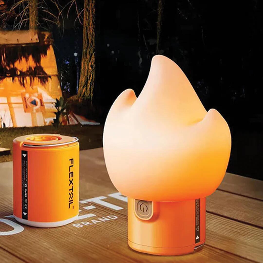FLAME Lampenschirm mit Flammeneffekt für Tiny Pump 2X 5/6