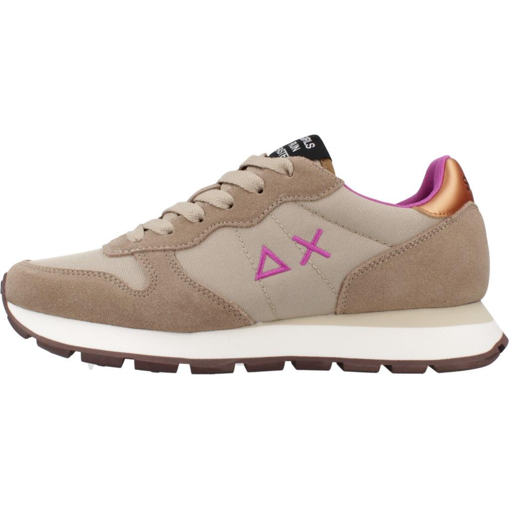 Sneakers Sun68 Model Ally Solid Kleur Lichtbruin 2/5