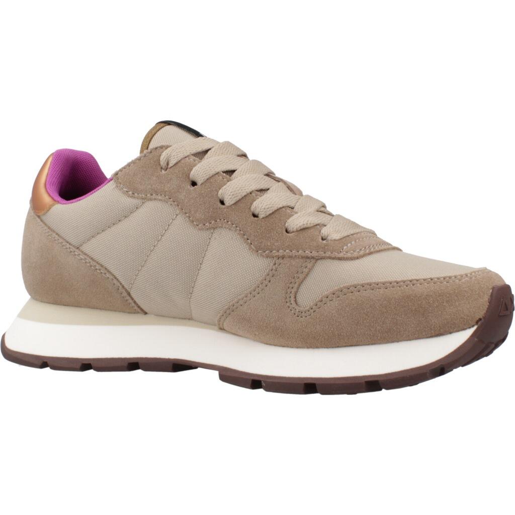 Sneakers Sun68 Model Ally Solid Kleur Lichtbruin 5/5