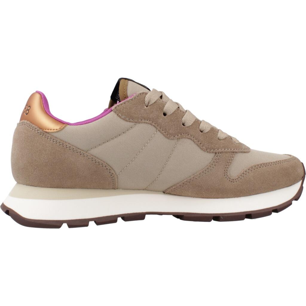 Sneakers Sun68 Model Ally Solid Kleur Lichtbruin 4/5