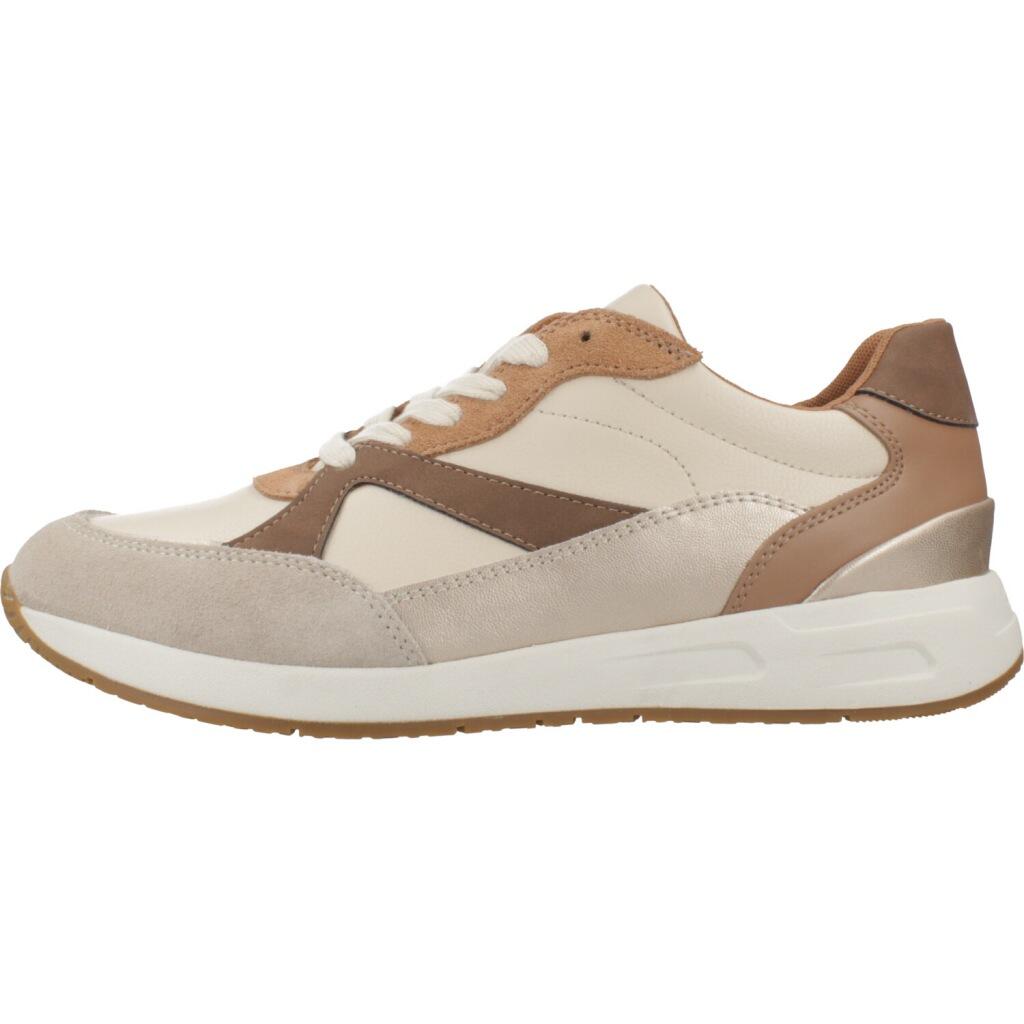 Baskets Geox Modèle D Bulmya Couleur Beige 2/5