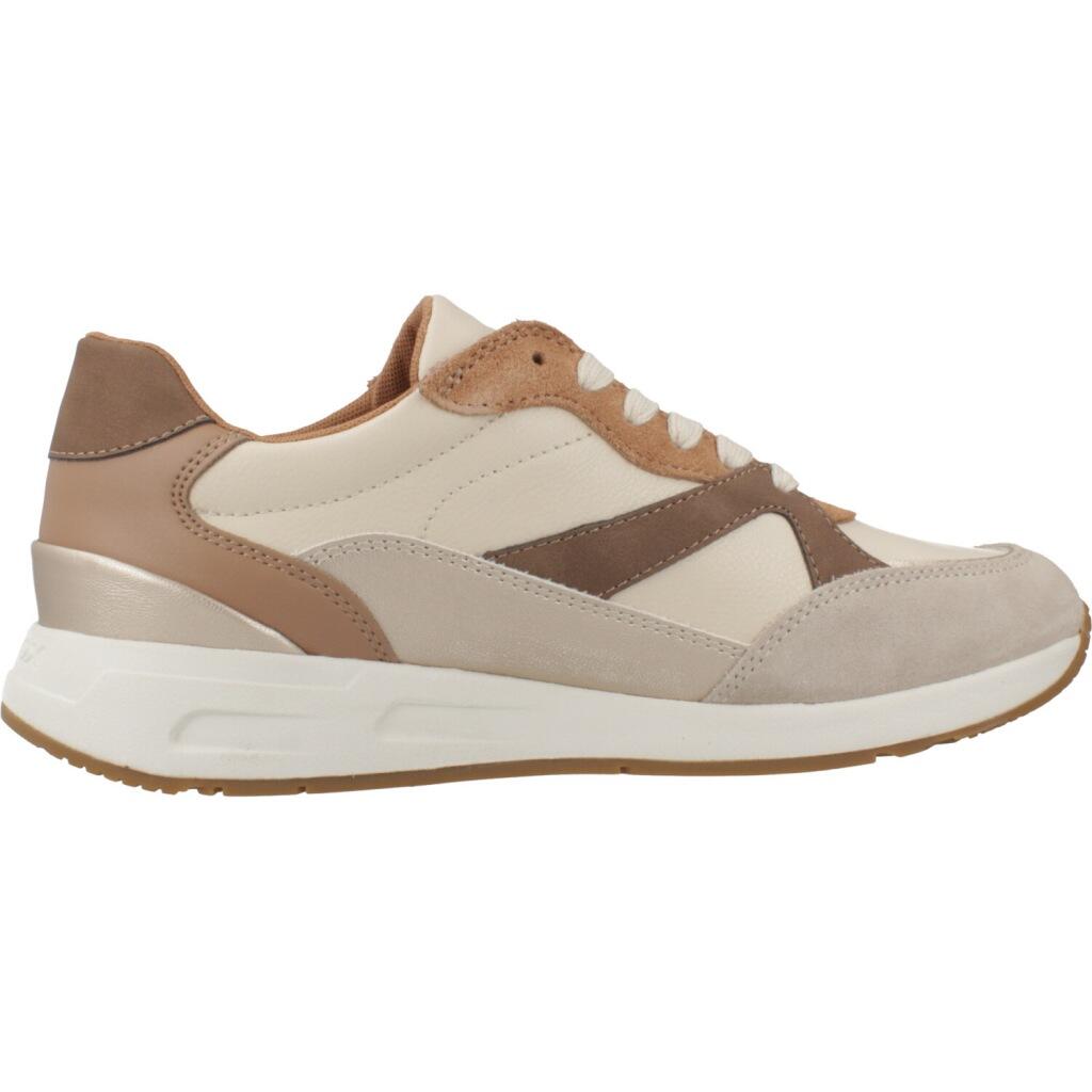 Baskets Geox Modèle D Bulmya Couleur Beige 4/5