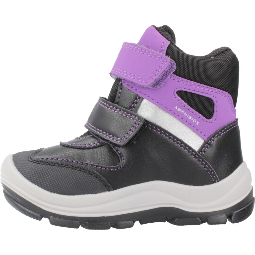 Botas Geox Modelo B Flanfil Girl B Abx Cor Preto 2/5