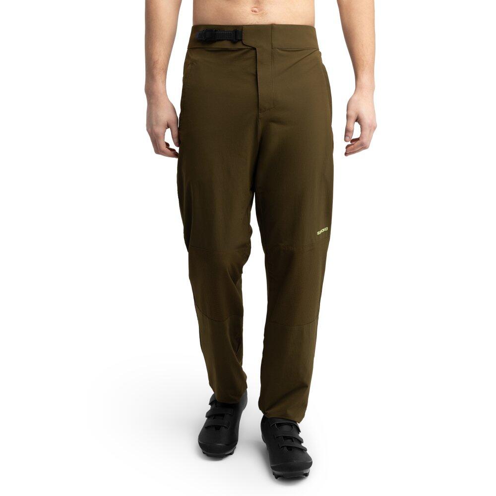 SIROKO Men Cycling 's mtb pants MTB Drivetrain Green Green