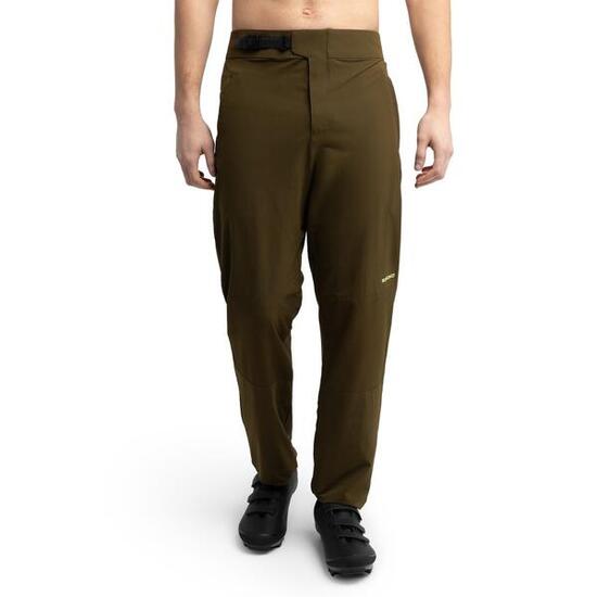 Pantaloni da MTB da uomo Ciclismo MTB Drivetrain Green Verde