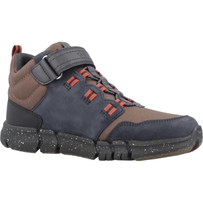 Geox FLEXYPER BOY ABX - Sneaker High - Navy/orange/ Produktbild-Vorschau 6