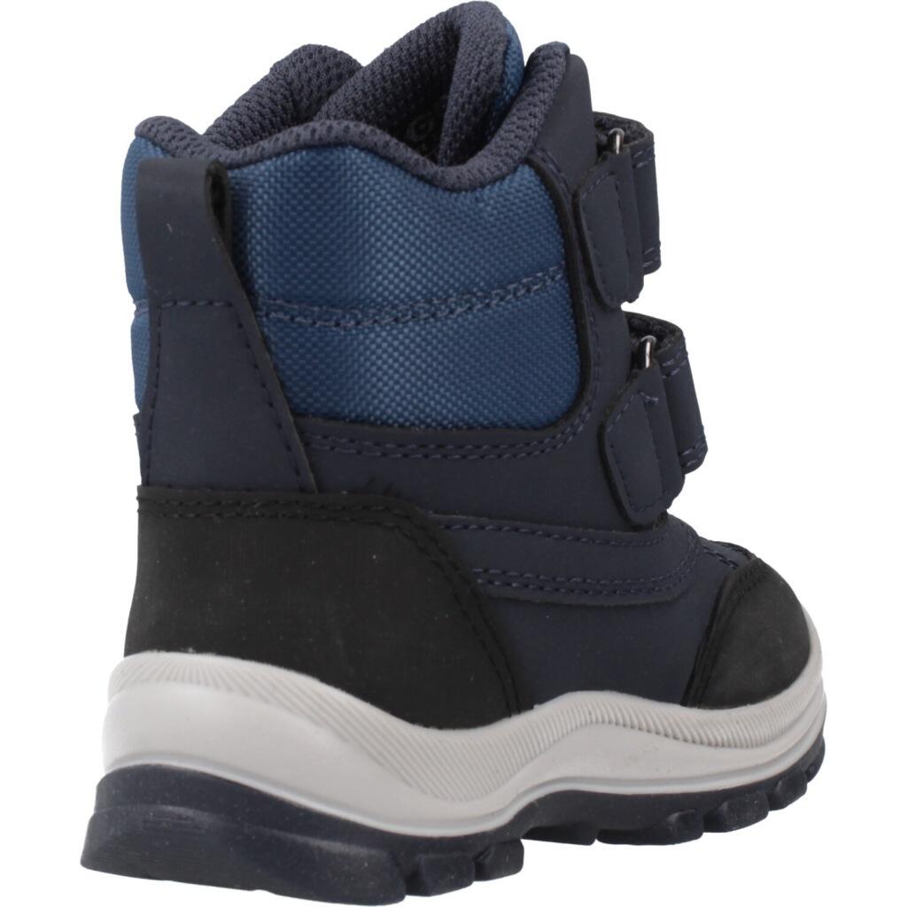Bottes Geox Modèle B Flanfil Boy B Abx Couleur Bleu 3/5