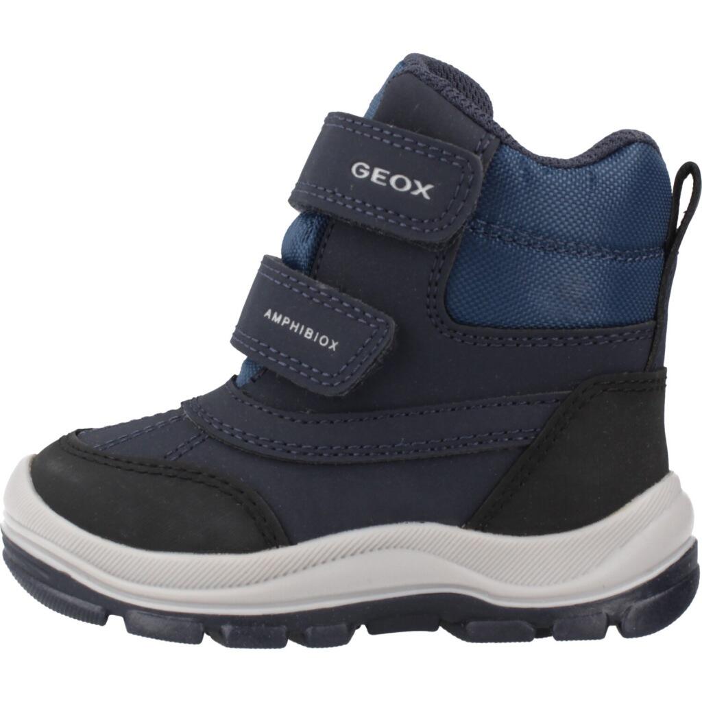 Bottes Geox Modèle B Flanfil Boy B Abx Couleur Bleu 2/5
