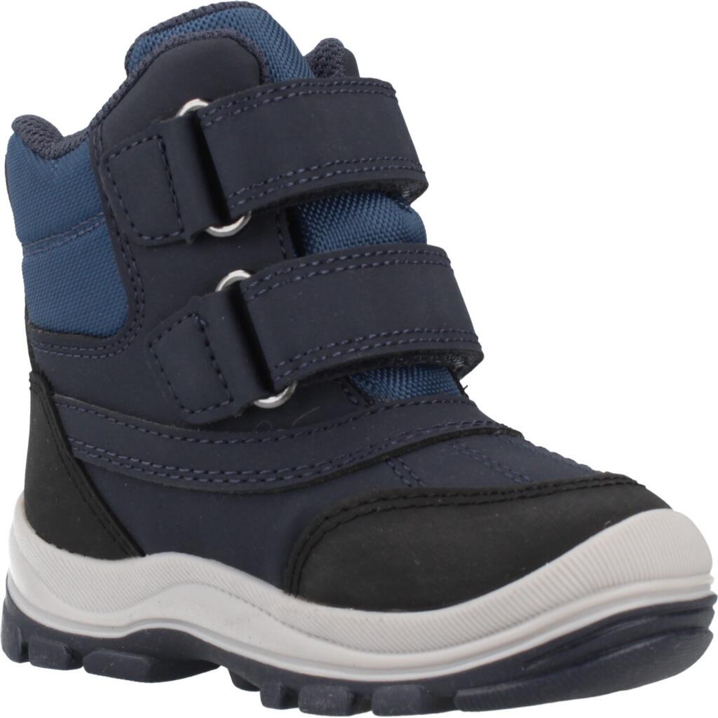 Bottes Geox Modèle B Flanfil Boy B Abx Couleur Bleu 5/5