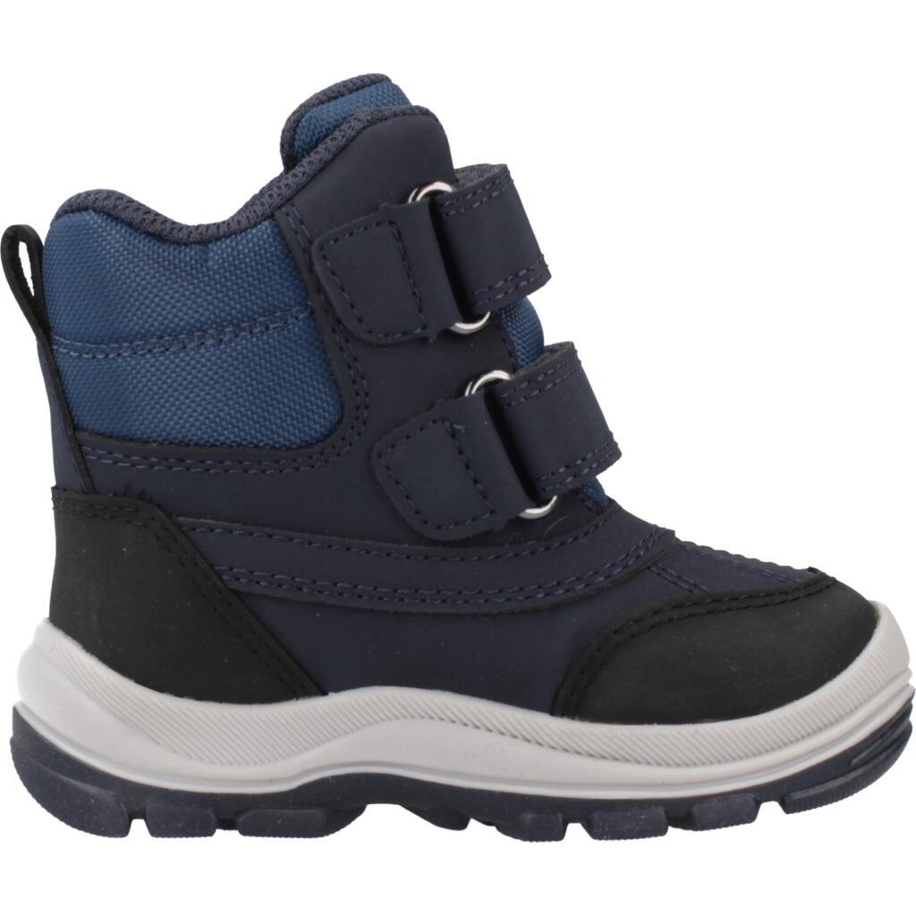 Bottes Geox Modèle B Flanfil Boy B Abx Couleur Bleu 4/5