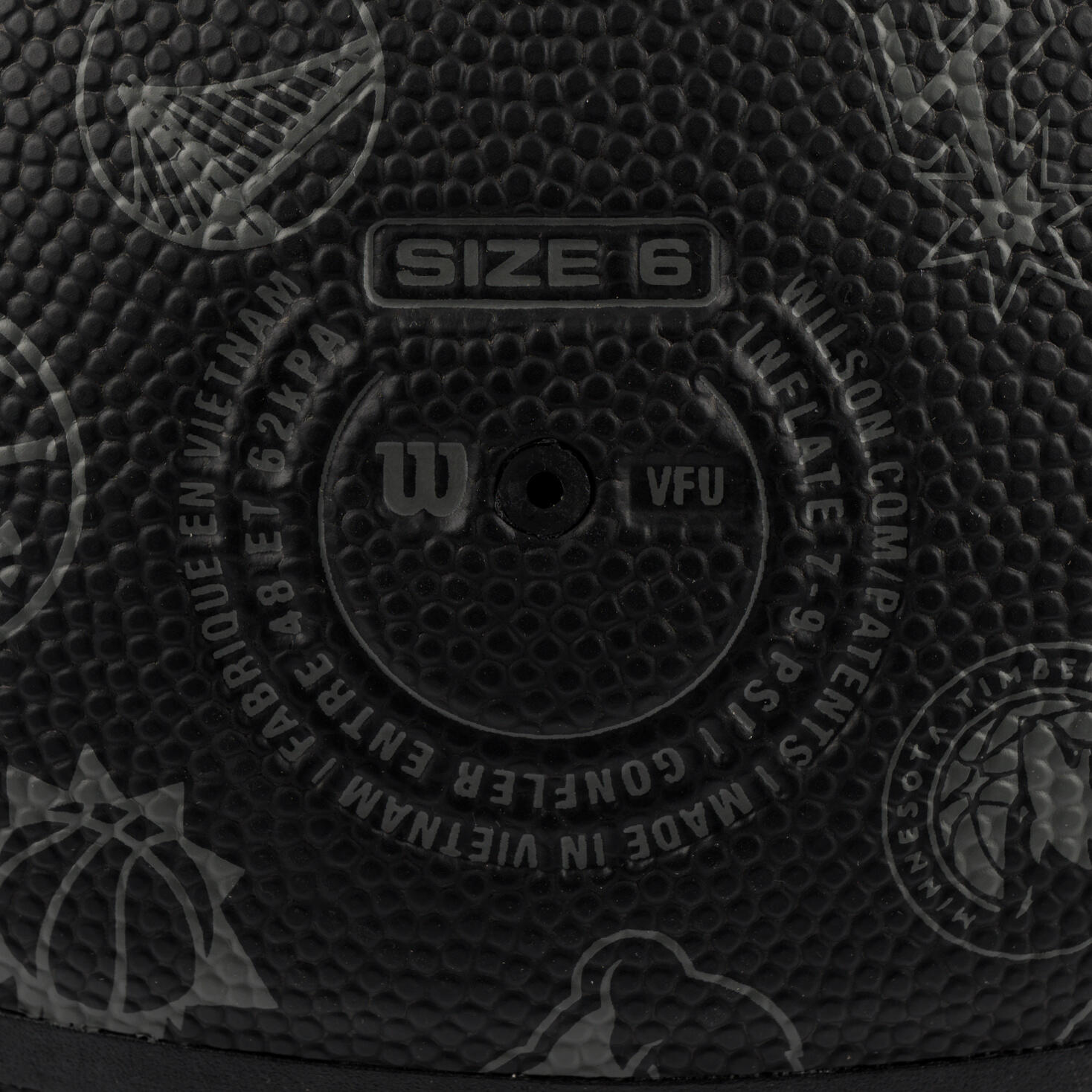 Piłka do koszykówki WILSON NBA All Team In/Out koszykarska 6/7
