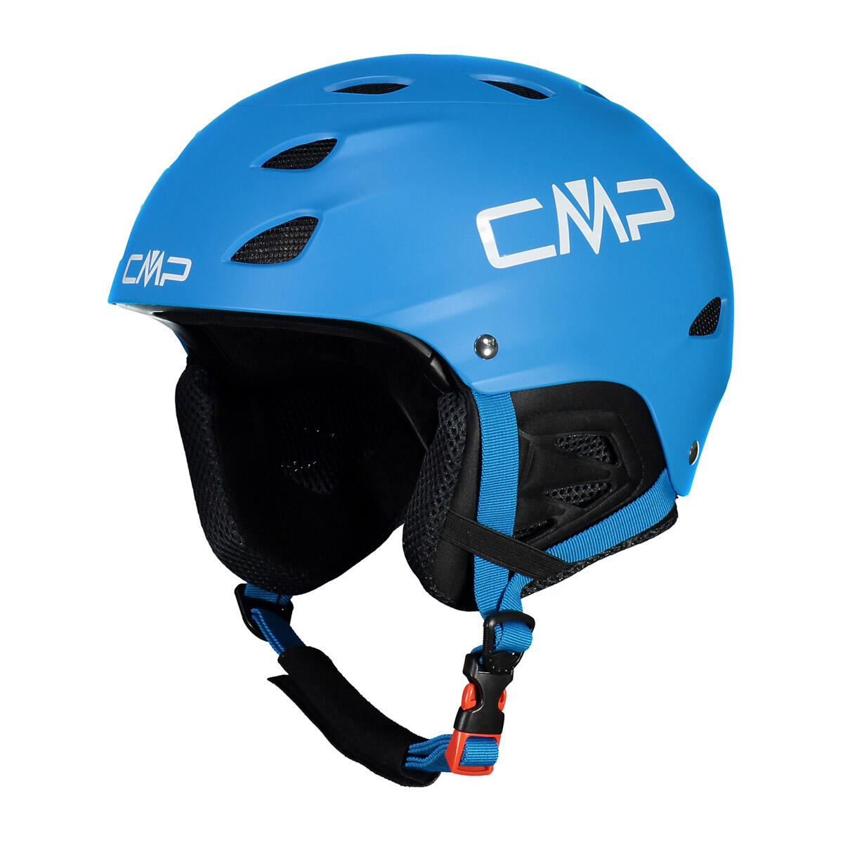 Kask narciarski dziecięcy snowboardowy z nausznikami regulacja obwodu CMP XJ-3