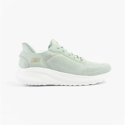 Zapatillas Skechers Mujer Bobs Sport Squad Chaos Blancas