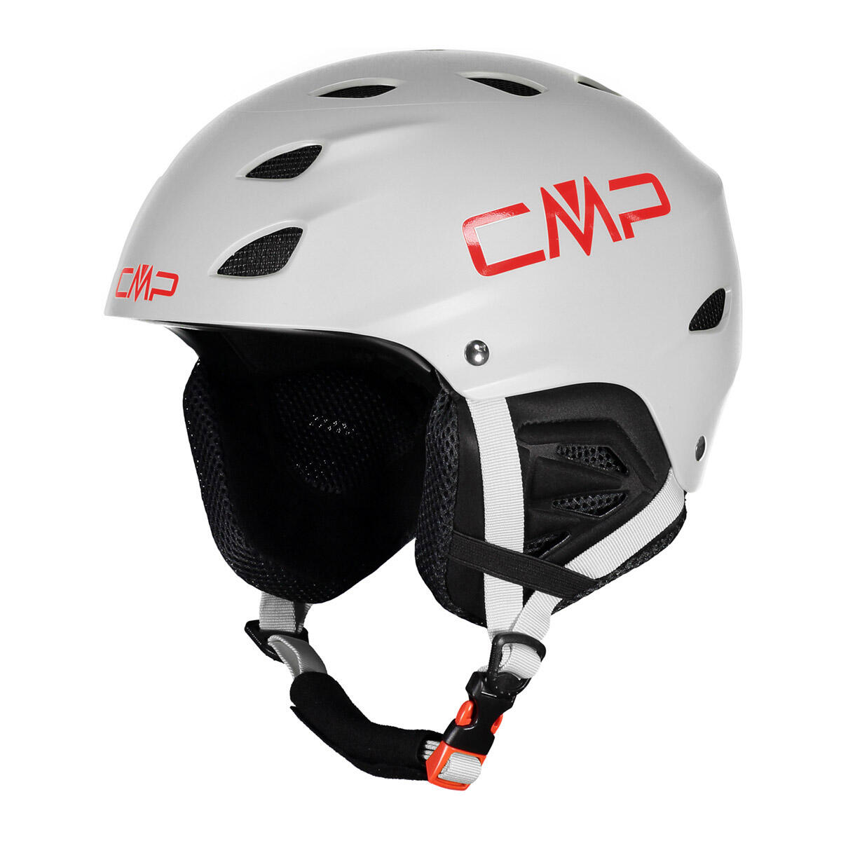 Kask narciarski dziecięcy snowboardowy z nausznikami regulacja obwodu CMP XJ-3